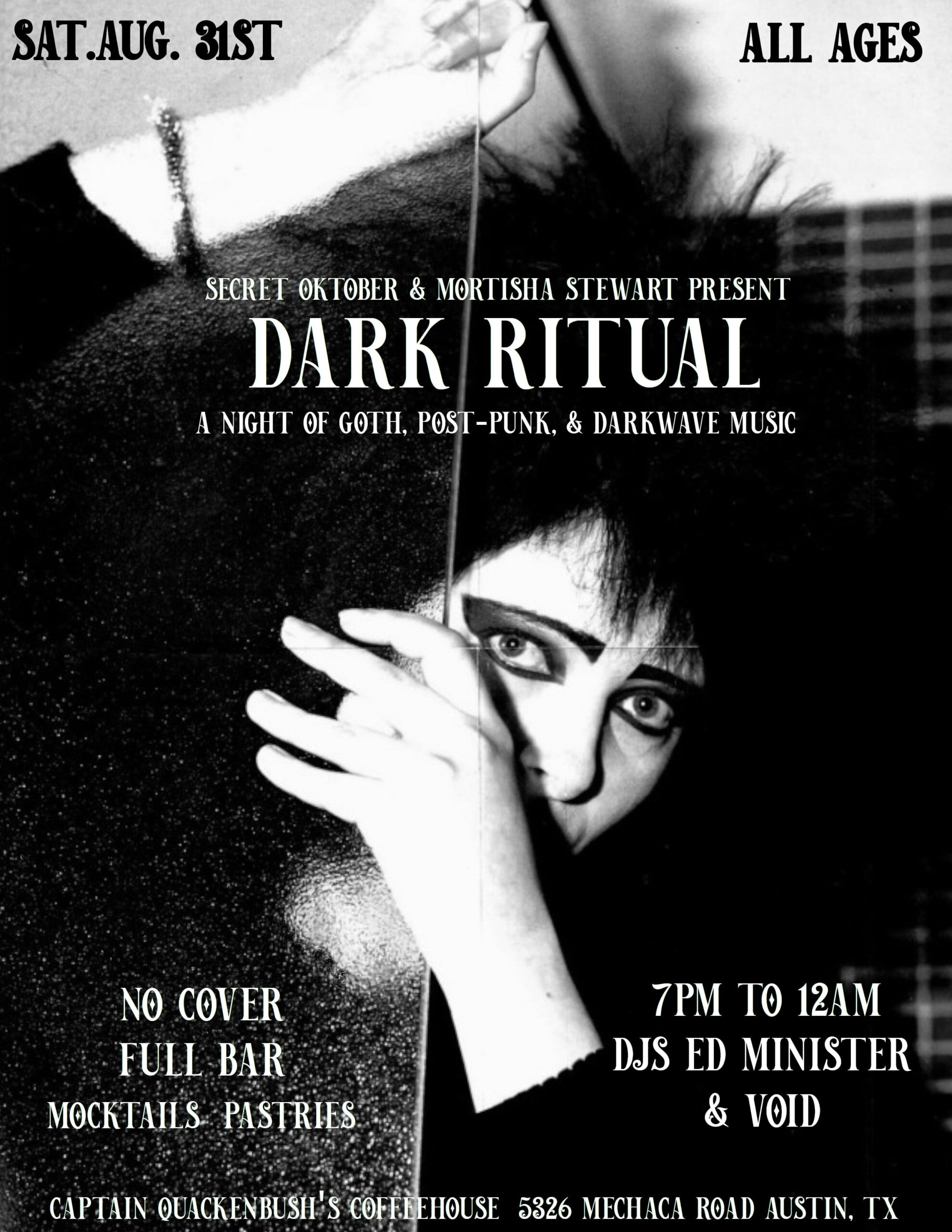 Dark Ritual: A Goth/Darkwave/Post-Punk Party