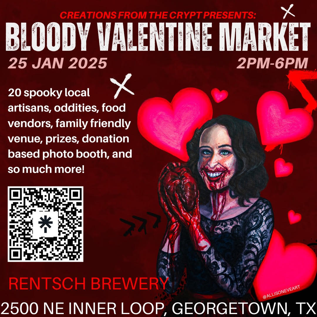 Creations from the Crypt Bloody Valentine Market